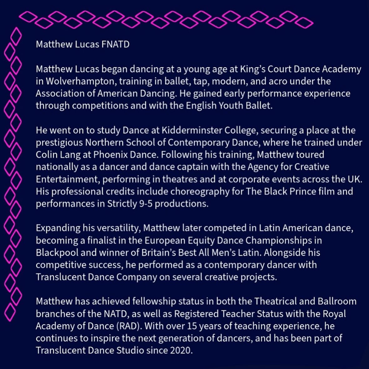 The Team – Matt – Translucent